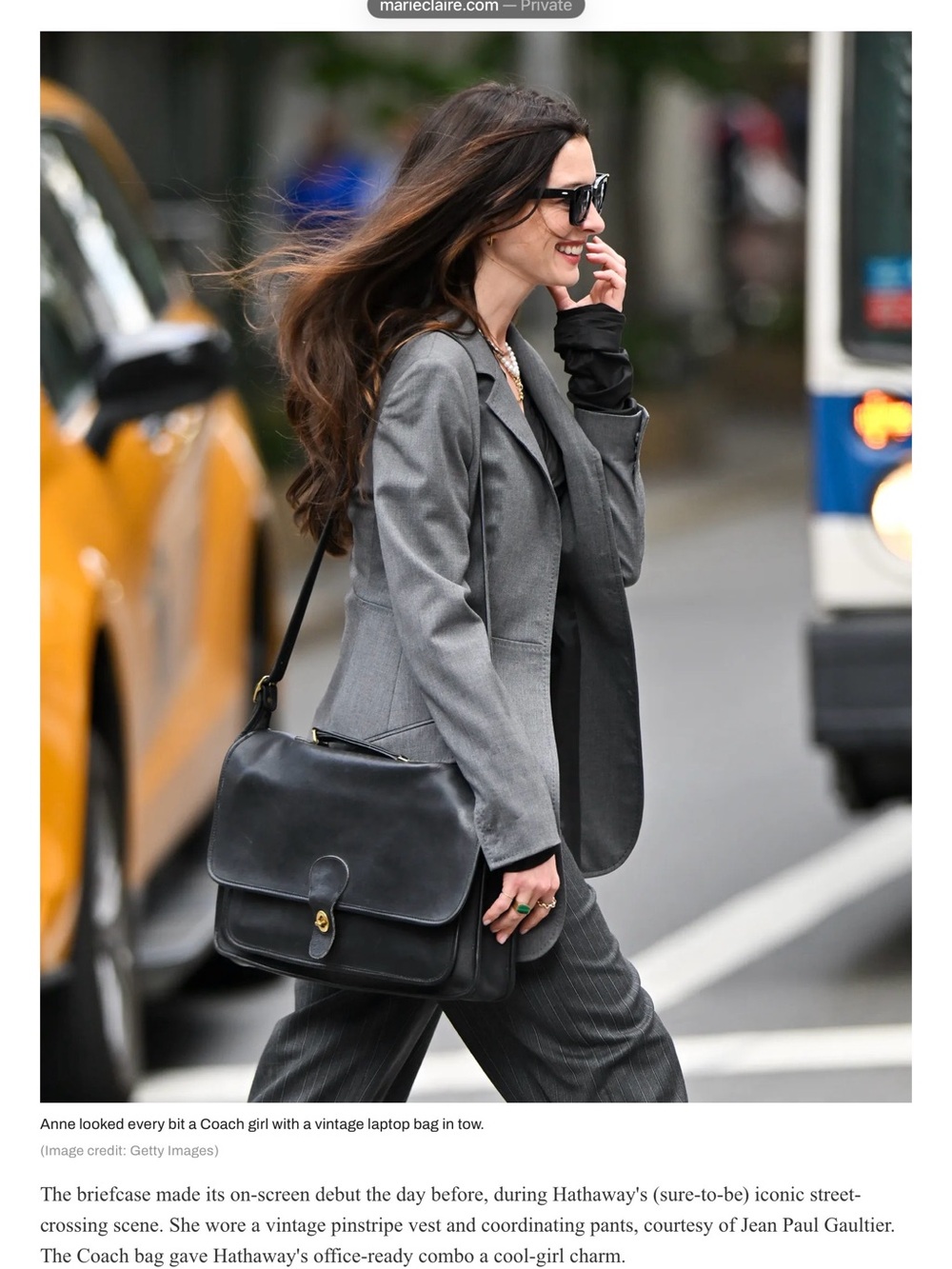 RARE Vintage Coach Vintage Metropolitan Brief featured in Devil wears Prada - Picture 6 of 15